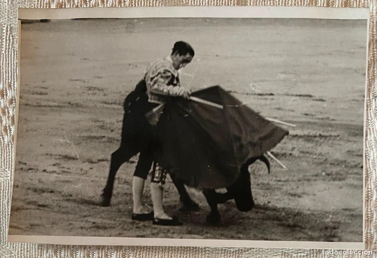 Tauromaquia: FOTOGRAFIA DE MANUEL RODRIGUEZ, MANOLETE, FOTO BALDOMERO, MIDE 9 X 6 CMS., VER LAS DOS FOTOS PUESTA