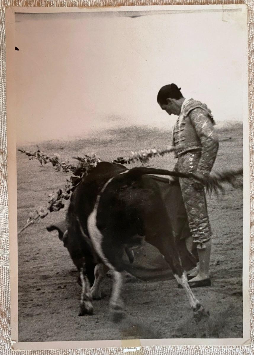 Tauromaquia: FOTOGRAFIA DE MANUEL RODRIGUEZ, MANOLETE, FOTO HERMES, MIDE 12,3 X 8,7 CMS., VER LAS DOS FOTOS PUES
