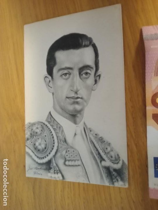 Tauromaquia: POSTAL TAURINA. MANUEL RODRIGUEZ &rdquo;MANOLETE&rdquo;