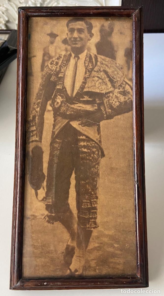 Tauromaquia: 160-L&aacute;mina enmarcada torero Jos&eacute; G&oacute;mez Ortega, Joselito. Circa Sevilla 1.914.