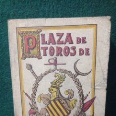 Tauromaquia: PLAZA DE TOROS DE VALENCIA • IMP. Y LIT. ORTEGA • 1929