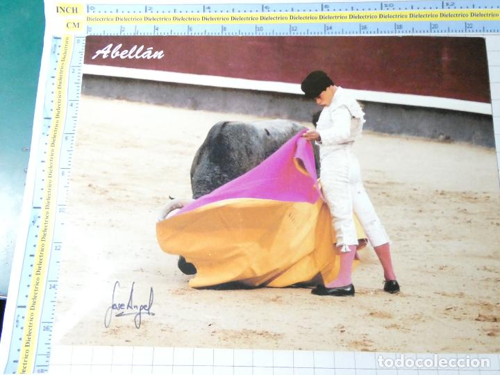 Tauromachia: FOTO TARJET&Oacute;N TARJETA DE TOROS TAUROMAQUIA. FOTO TORERO MIGUEL ABELLAN. 43