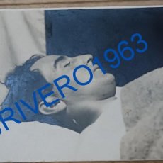 Tauromaquia: TALAVERA DE LA REINA, 1920, FOTOGRAFIA POST MORTEM DE JOSELITO EL GALLO, FOT.BALDOMERO, 14X9 CMS