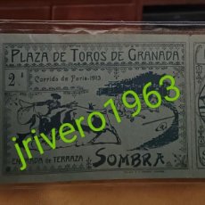 Tauromaquia: GRANADA,1913, ENTRADA TOROS RAFAEL EL GALLO, BOMBITA Y JOSELITO EL GALLO, ESPECTACULAR