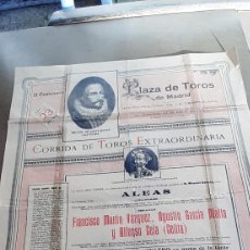 Tauromaquia: CARTEL DE TOROS. 23 DE ABRIL DE 1916.