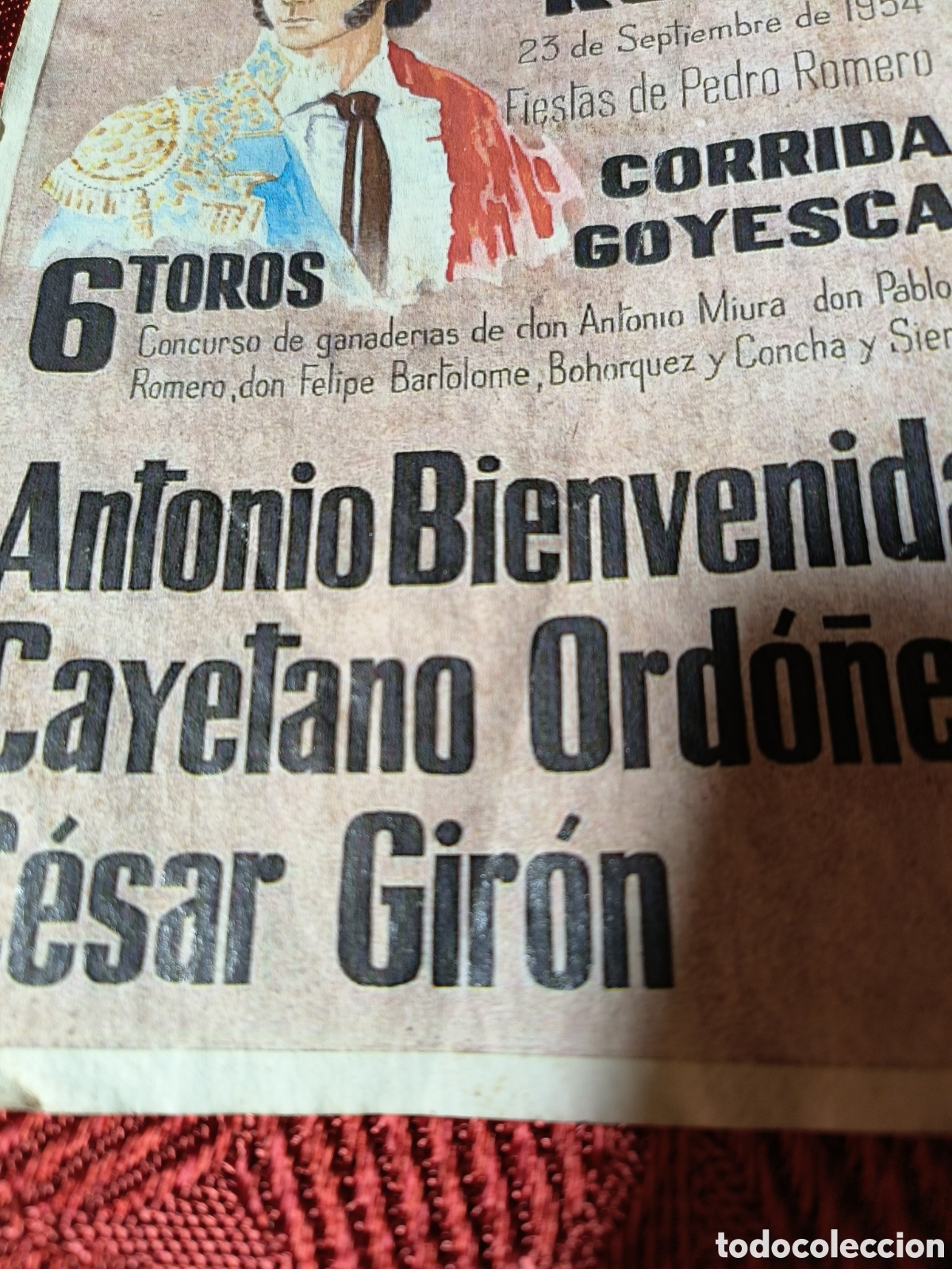Tauromaquia: Folletos corridas de Toros - Foto 2
