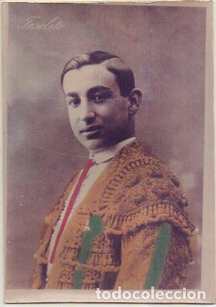 Tauromaquia: FOTOGRAFIA TAURINA (REPRODUCCION). JOSE GOMEZ ORTEGA &rdquo;JOSELITO&rdquo;. TAMA&Ntilde;O 17,2X11,8 CM. FOTVAR-136