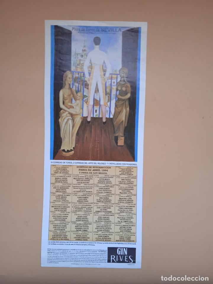 Tauromaquia: CARTEL TOROS. SEVILLA. 1994. CORTES.MARTIN.PUNTA.RINCON.PAULOBA.PADILLA.CAMPUZANO.JOSELITO.ESPARTACO