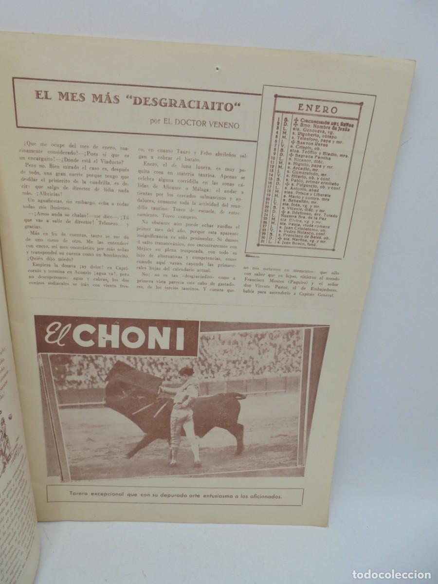Tauromaquia: MADRID TAURINO. 1944. MANOLETE. - Foto 3