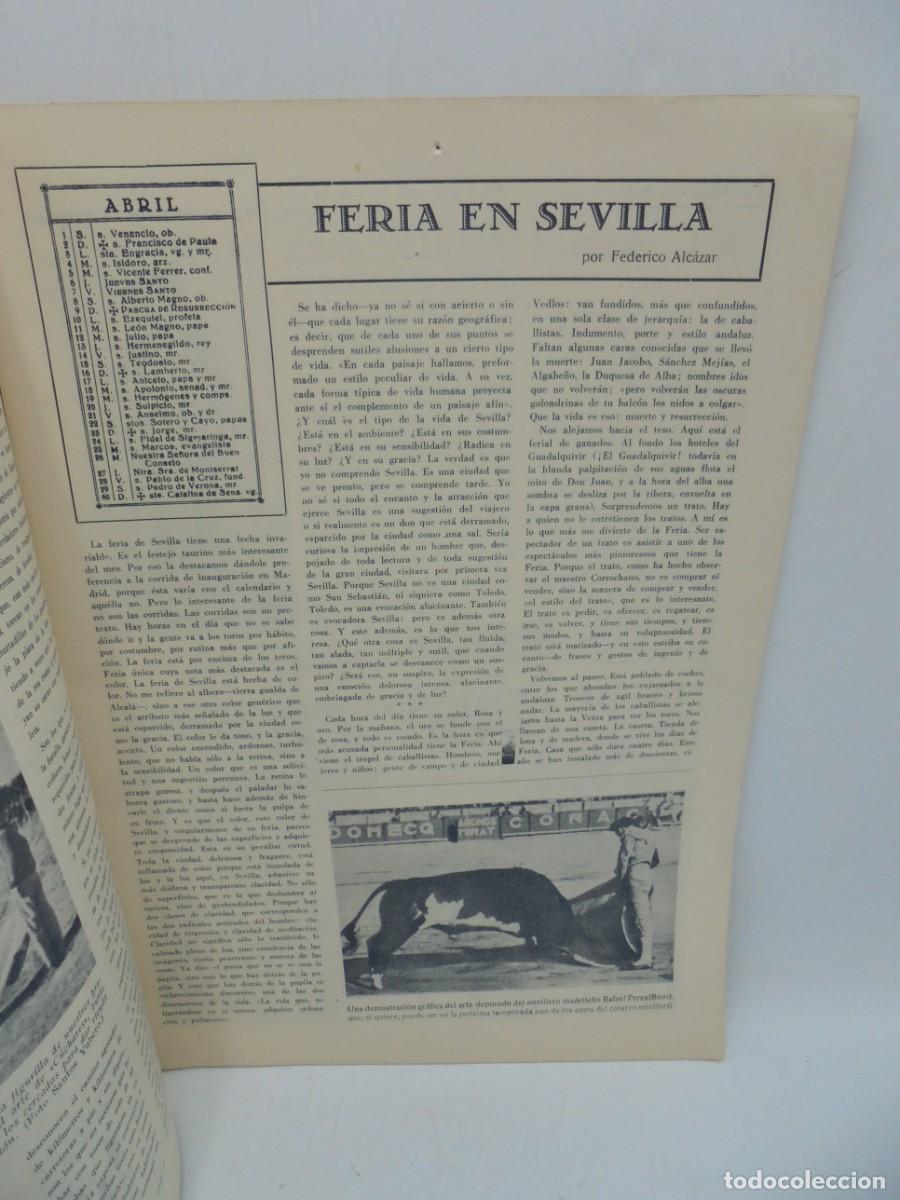 Tauromaquia: MADRID TAURINO. 1944. MANOLETE. - Foto 5