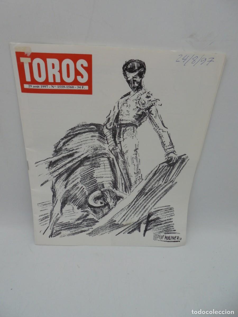 Tauromaquia: REVISTA TOROS. 29 AO&Ucirc;T 1997. N&ordm; 1559-60. EN FRANCES.