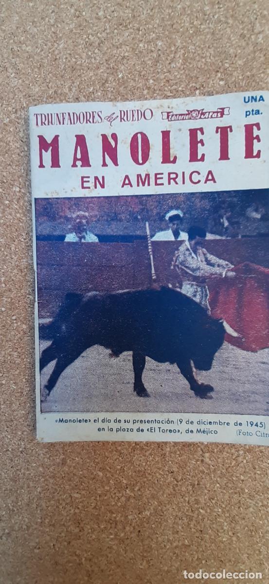 Tauromaquia: Manolete en Am&eacute;rica. Triunfadores del ruedo.