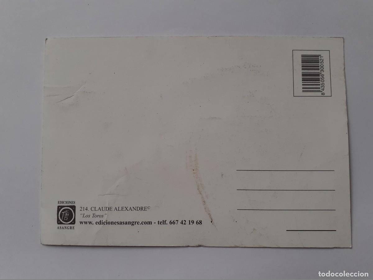 Tauromaquia: POSTAL - CLAUDE ALEXANDRE LOS TOROS - S/C - Foto 2