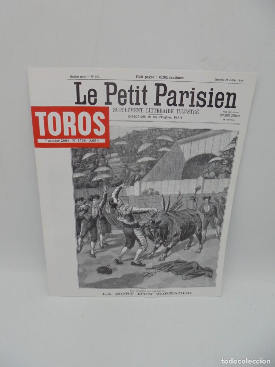 Tauromaquia: REVISTA TOROS. 7 OCTOBRE 2004. N&ordm; 1738. EN FRANCES.