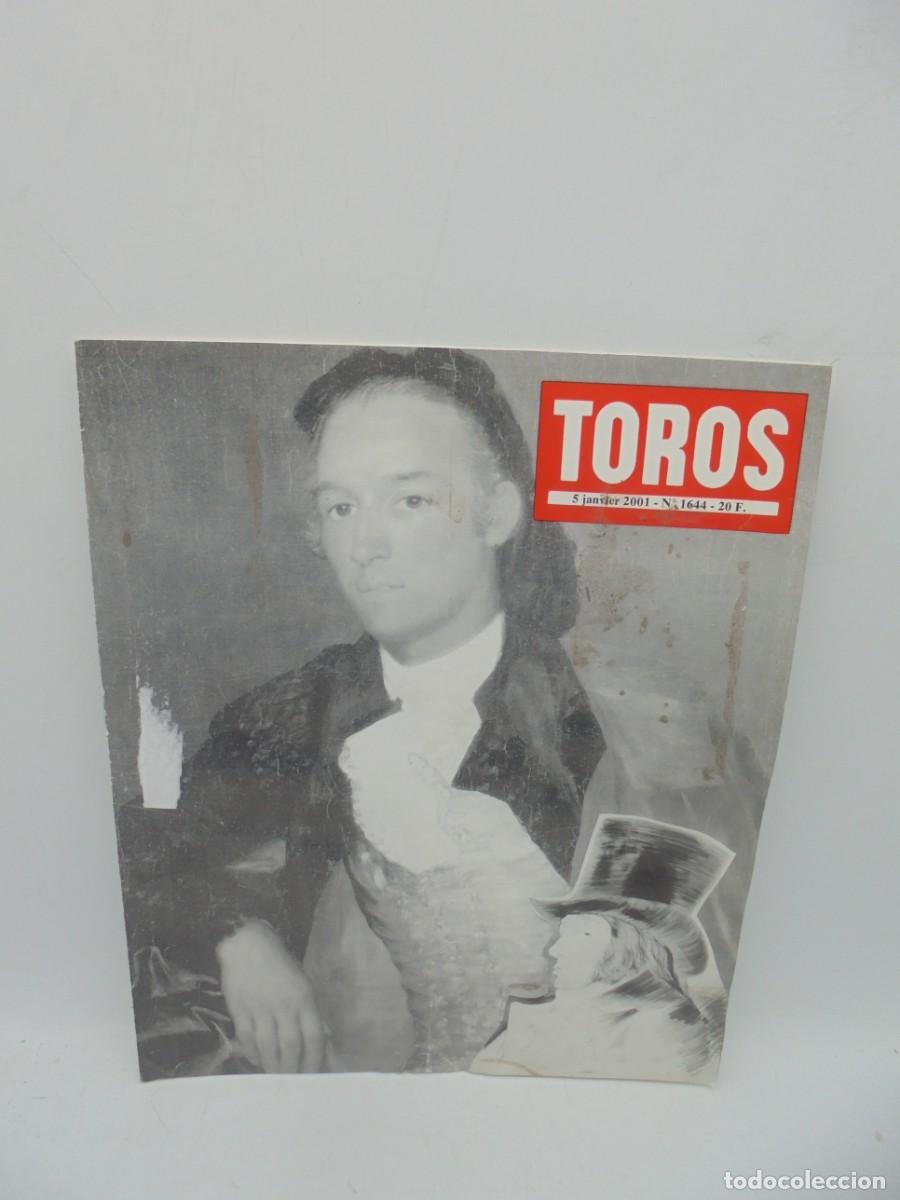 Tauromaquia: REVISTA TOROS. 5 JANVIER 2001. N&ordm; 1644. EN FRANCES.