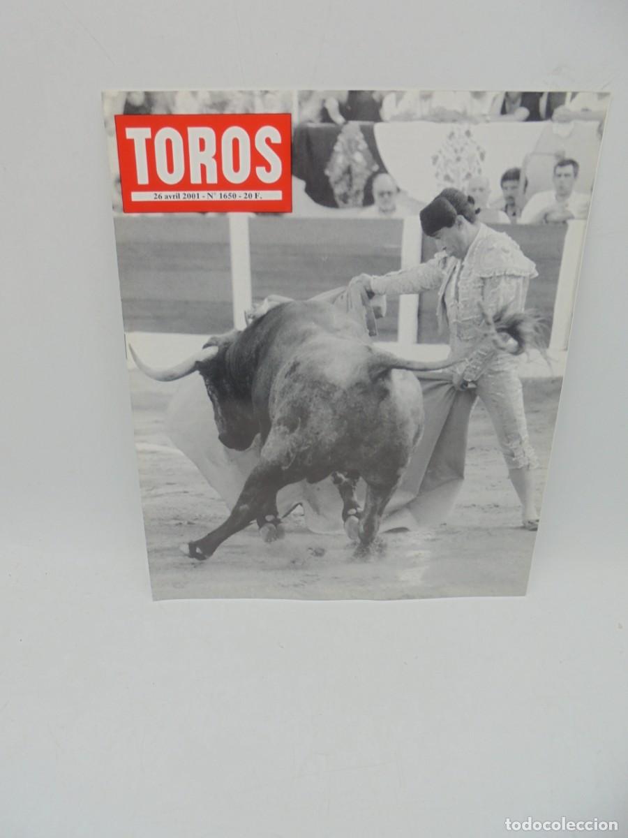Tauromaquia: REVISTA TOROS. 26 AVRIL 2001. N&ordm; 1650. EN FRANCES.