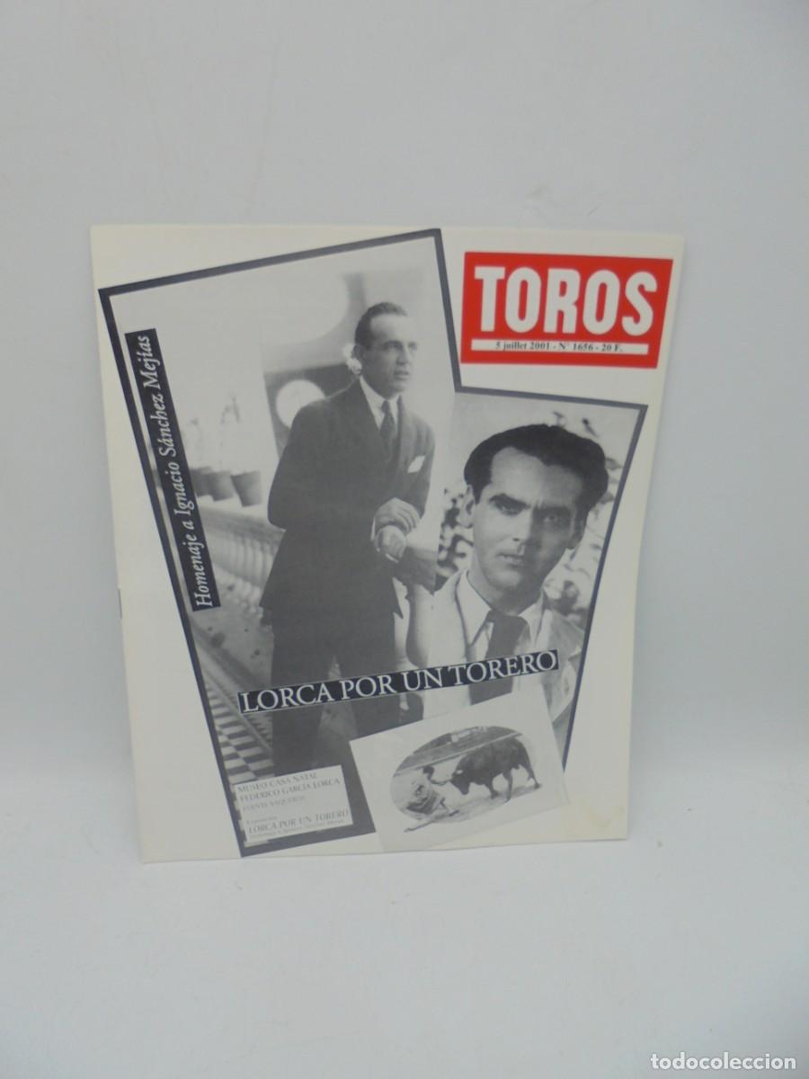 Tauromaquia: REVISTA TOROS. 5 JUILLET 2001. N&ordm; 1656. EN FRANCES.