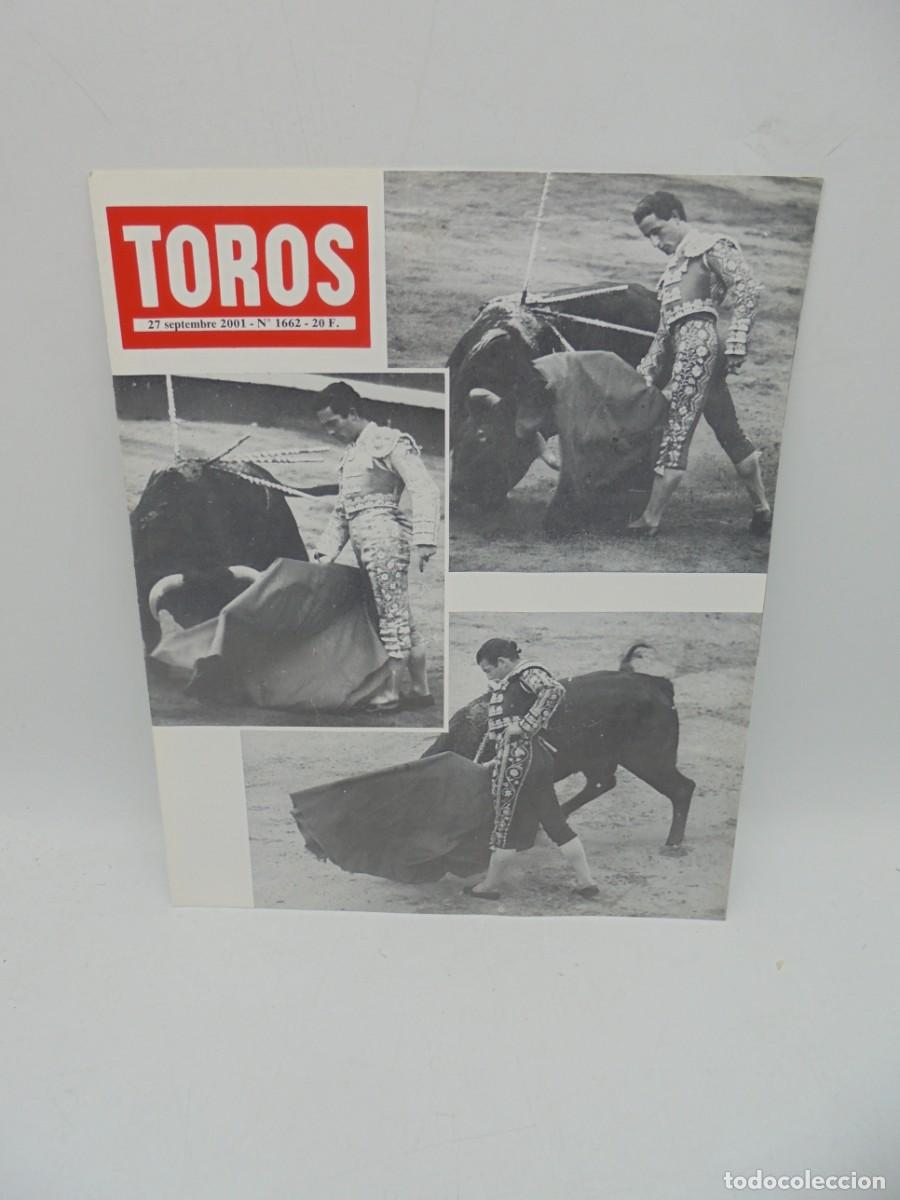 Tauromaquia: REVISTA TOROS. 27 SEPTEMBRE 2001. N&ordm; 1662. EN FRANCES.