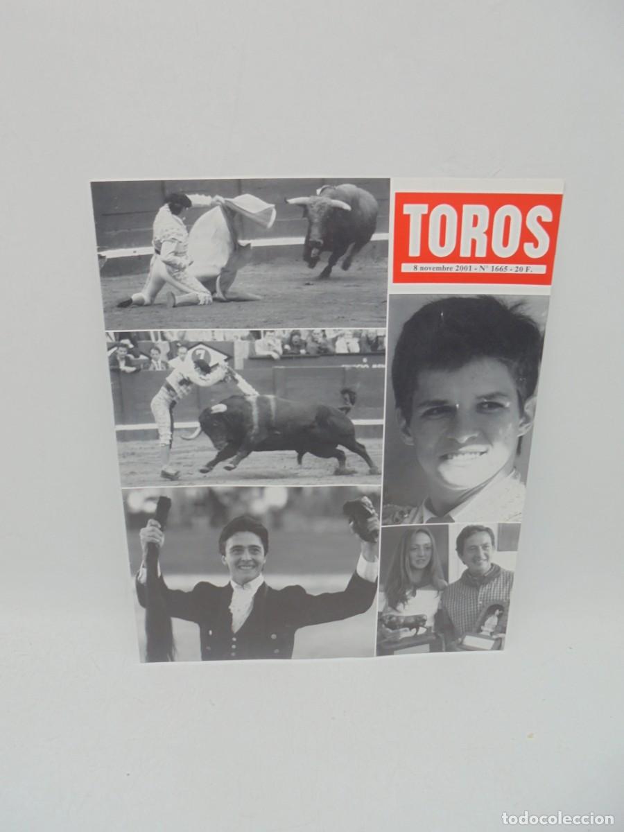 Tauromaquia: REVISTA TOROS. 8 NOVEMBRE 2001. N&ordm; 1665. EN FRANCES.
