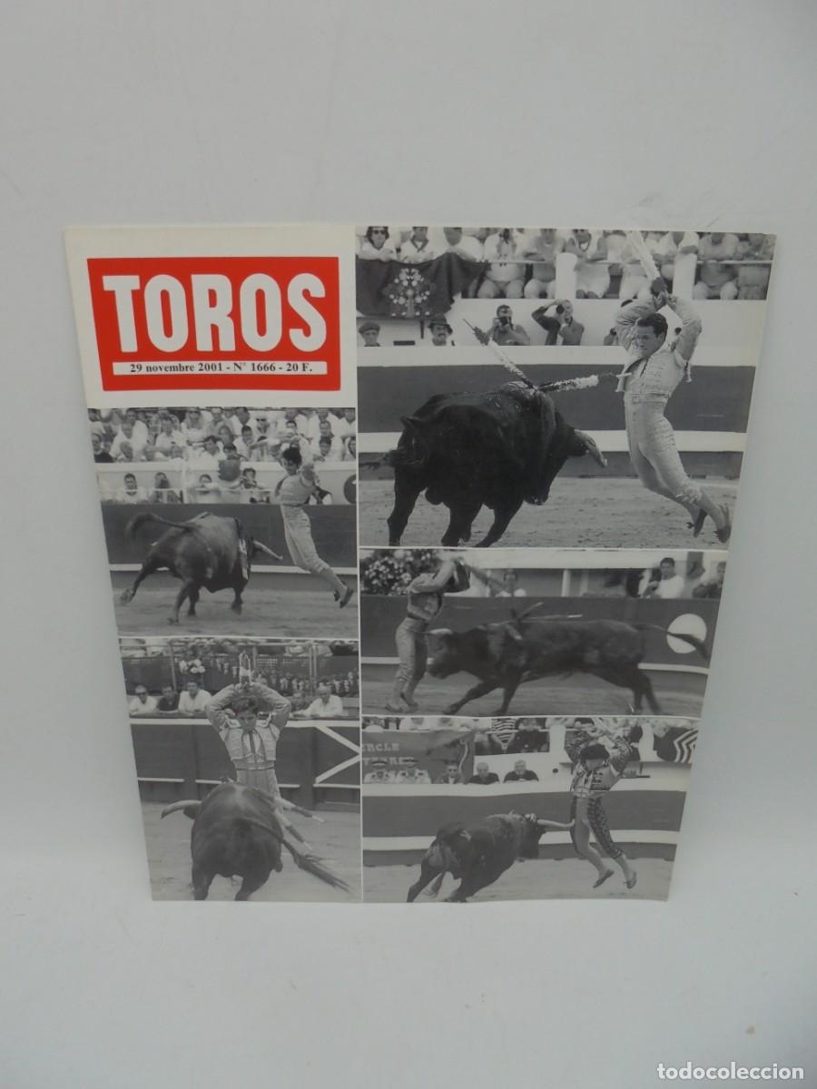 Tauromaquia: REVISTA TOROS. 29 NOVEMBRE 2001. N&ordm; 1666. EN FRANCES.