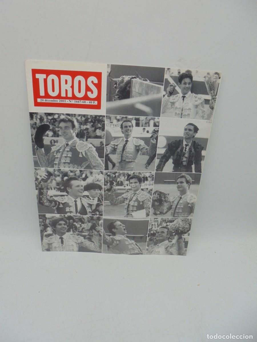 Tauromaquia: REVISTA TOROS. 20 DECEMBRE 2001. N&ordm; 1667-1968. EN FRANCES.