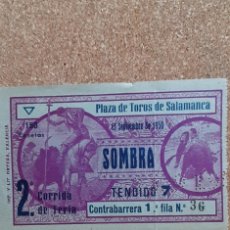 Tauromaquia: ENTRADA DE TOROS. PLAZA DE TOROS DE SALAMANCA. 13 DE SEPTIEMBRE DE 1950.