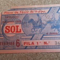 Tauromaquia: ENTRADA DE TOROS. PLAZA DE TOROS DE PALMA. 4 DE JUNIO DE 1950.
