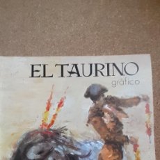 Tauromaquia: EL TAURINO GRÁFICO. ANUARIO INTERNACIONAL TAURINO. DIRECTOR: GREGORIO PUENTE. 1981.