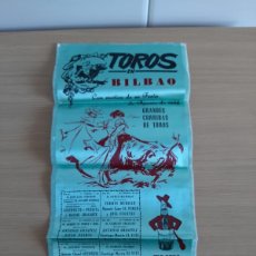 Tauromaquia: CARTEL DE TOROS BILBAO GRANDES CORRIDAS 1966