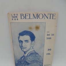 Tauromaquia: BELMONTE. JOSE LUIS SALADO. 191?.