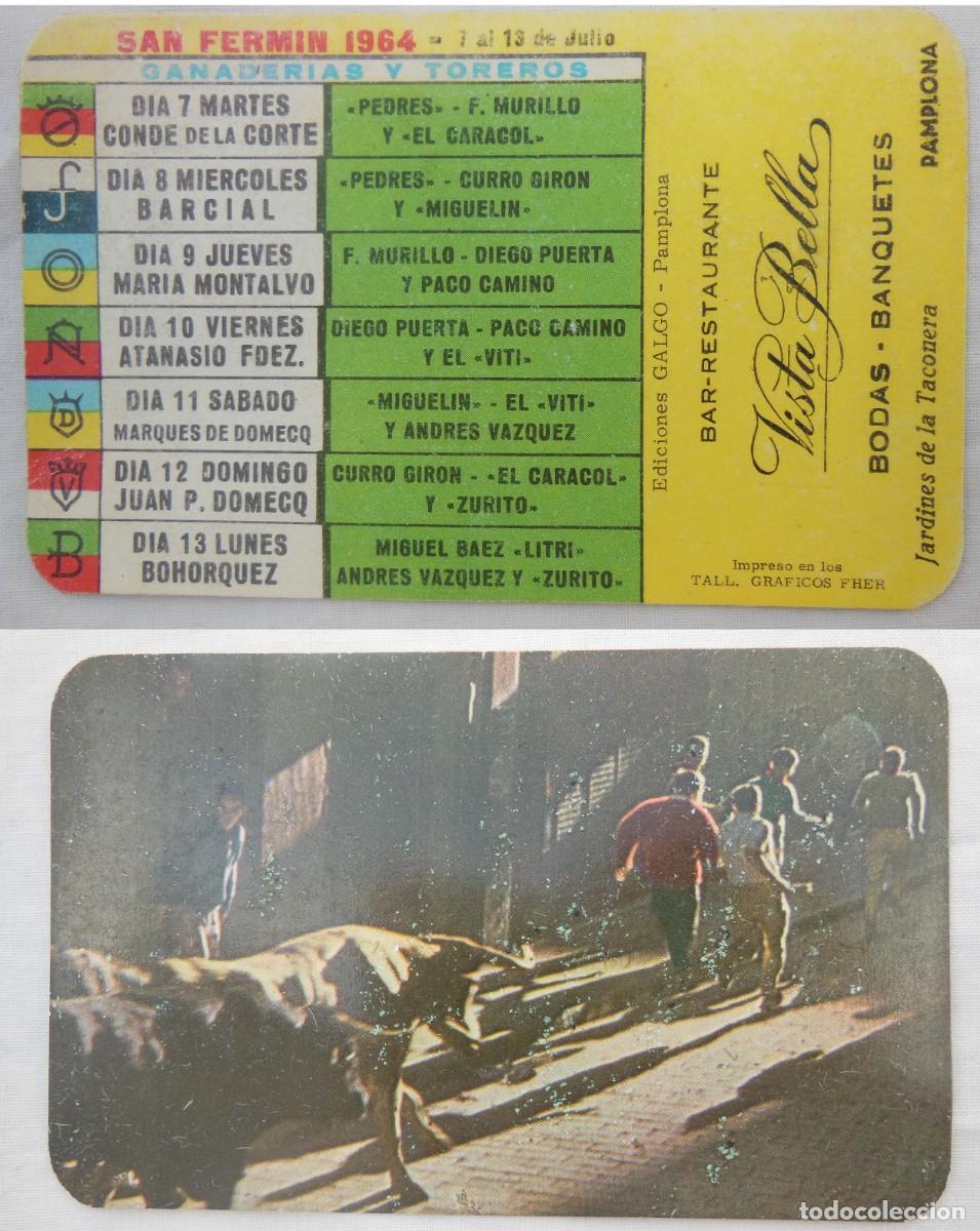 Tauromaquia: SAN FERMIN 1964 - Foto 1