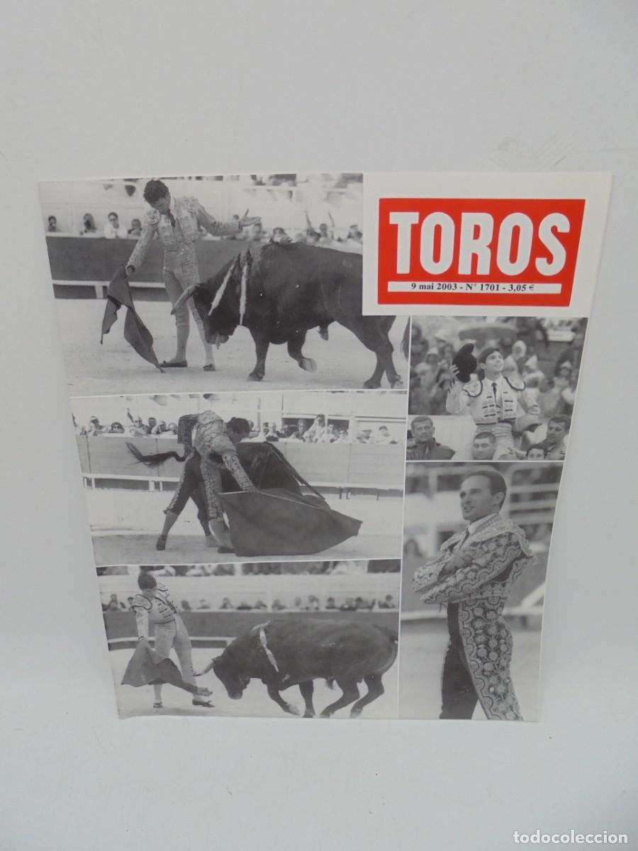 Tauromaquia: REVISTA TOROS. 6 MAI 2003. N&ordm; 1701. EN FRANCES.
