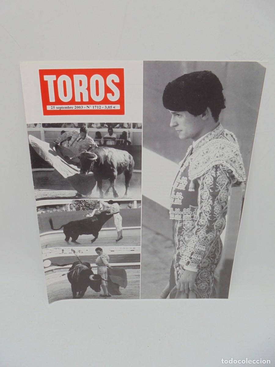 Tauromaquia: REVISTA TOROS. 25 SEPTEMBRE 2003. N&ordm; 1712. EN FRANCES.