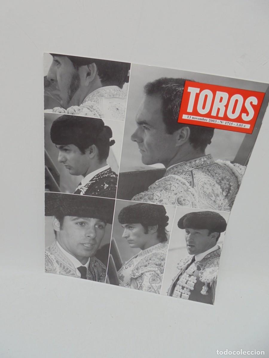 Tauromaquia: REVISTA TOROS. 13 NOVEMBRE 2003. N&ordm; 1715. EN FRANCES.