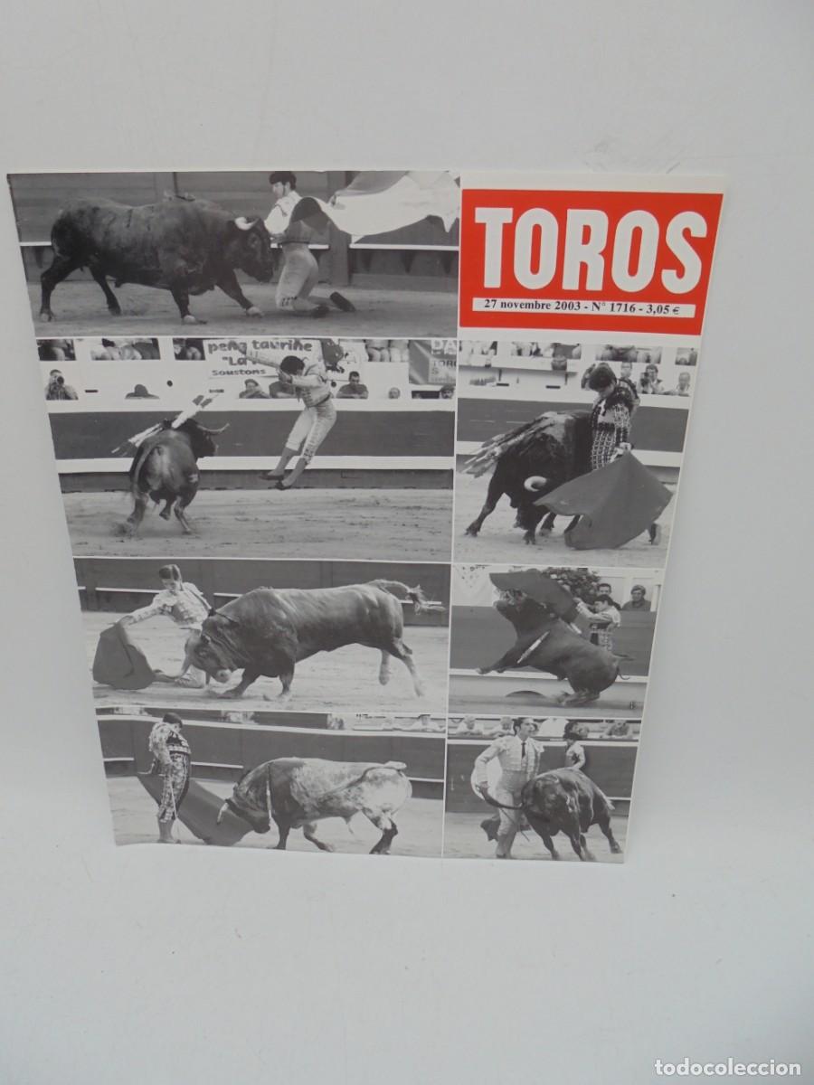 Tauromaquia: REVISTA TOROS. 27 NOVEMBRE 2003. N&ordm; 1716. EN FRANCES.