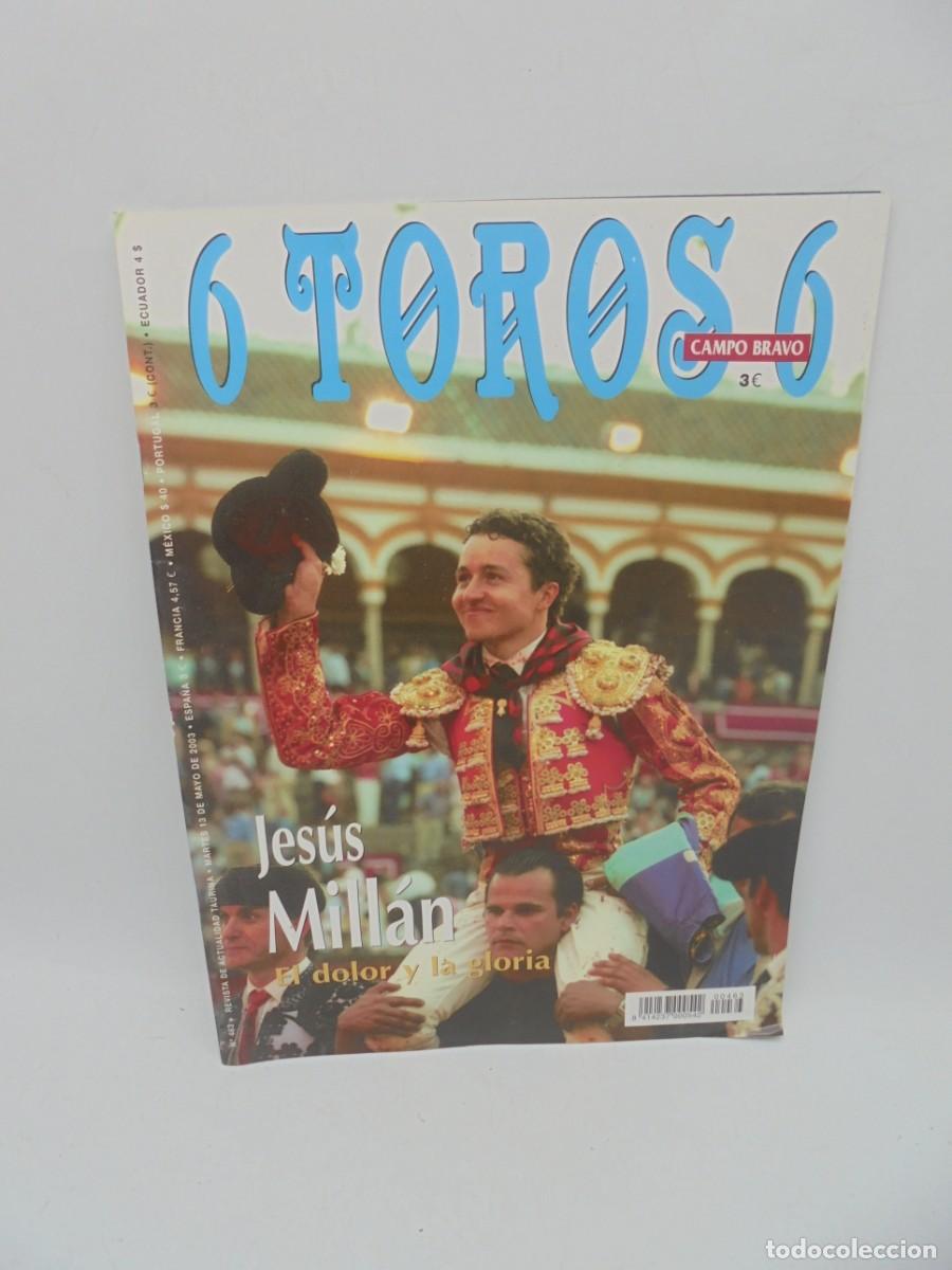 Tauromachia: REVISTA 6 TOROS 6. N&ordm;463. 2003. JESUS MILLAN, EL DOLOR Y LA GLORIA.