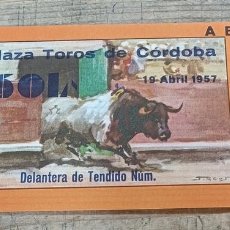Tauromaquia: ENTRADA PLAZA DE TOROS DE CORDOBA, 19 ABRIL 1957