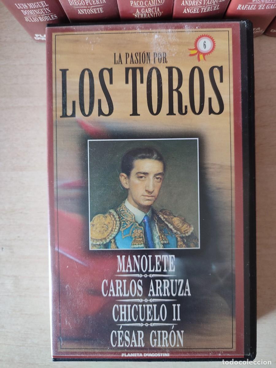 Tauromaquia: LA PASI&Oacute;N POR LOS TOROS - VHS N&ordm; 6 - MANOLETE / CARLOS ARRUZA / CHICUELO II / C&Eacute;SAR GIR&Oacute;N planeta