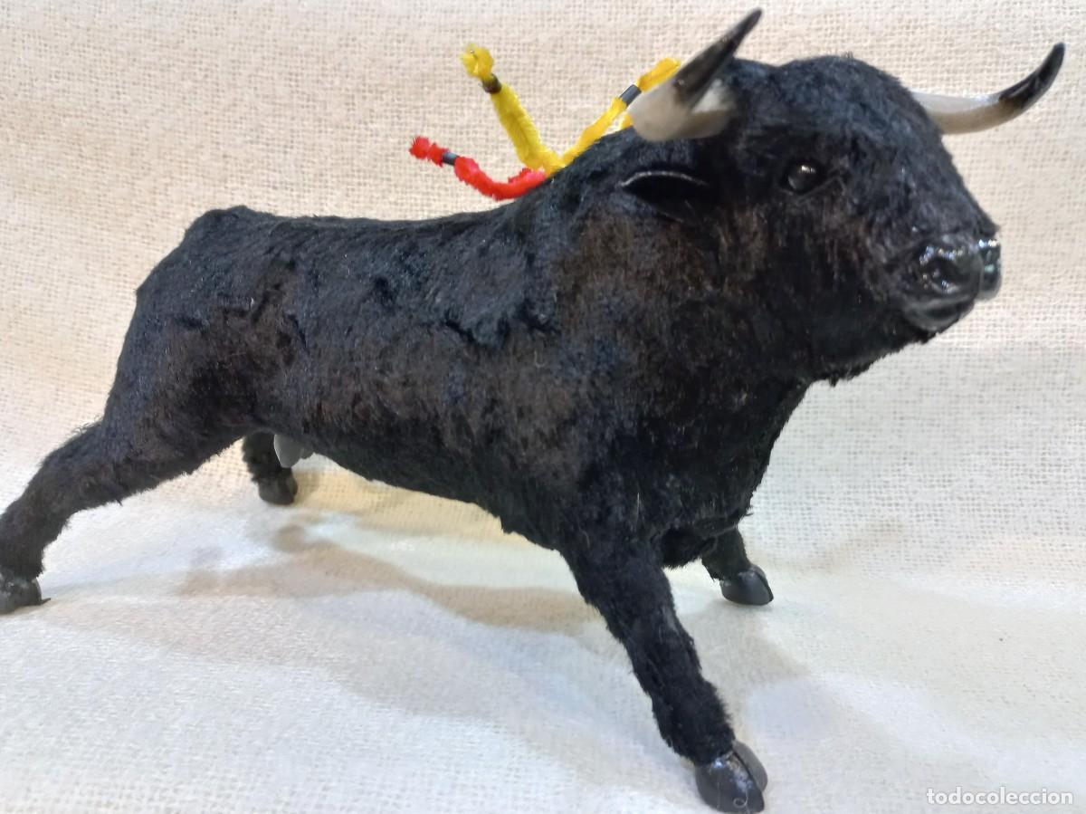 Tauromaquia: TORO &uml;MAR&Iacute;N&uml; 30cm (flocado-pelo) - Foto 1