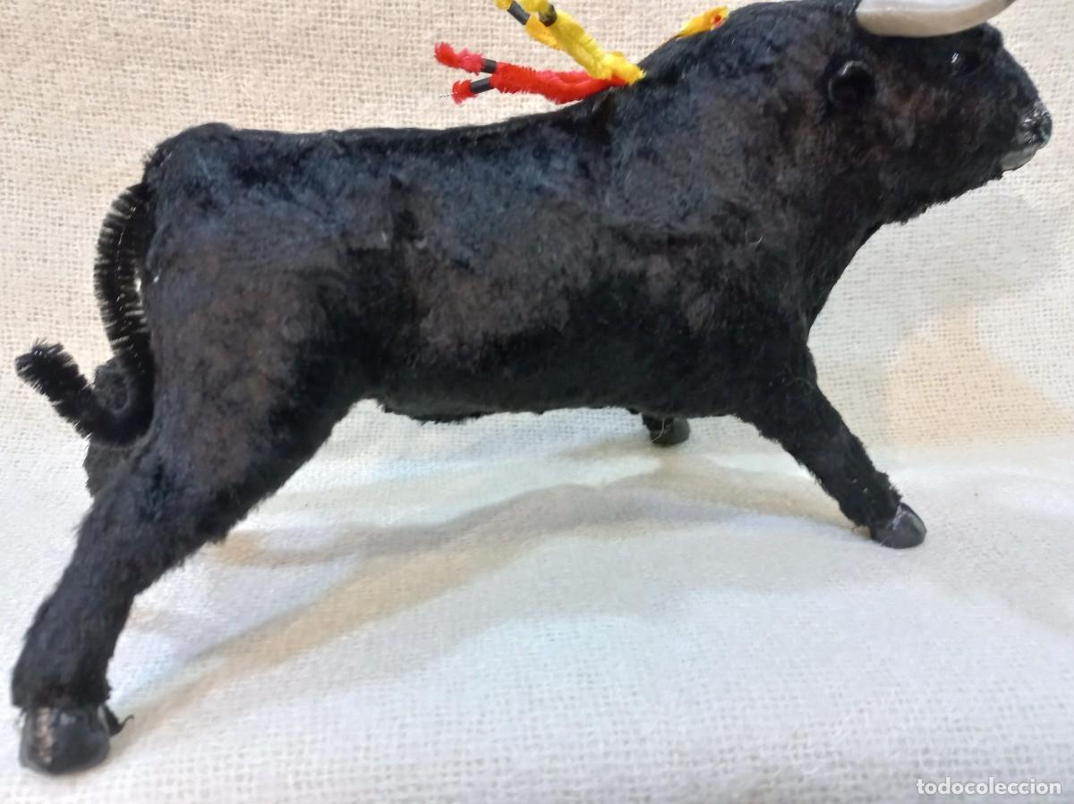 Tauromaquia: TORO &uml;MAR&Iacute;N&uml; 30cm (flocado-pelo) - Foto 2