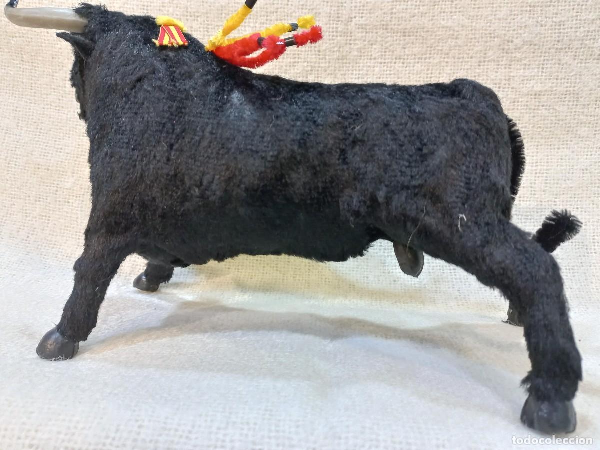 Tauromaquia: TORO &uml;MAR&Iacute;N&uml; 30cm (flocado-pelo) - Foto 3