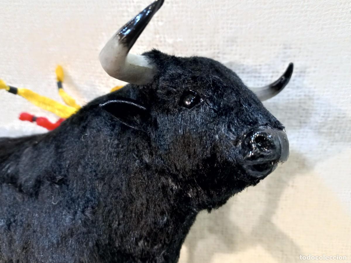 Tauromaquia: TORO &uml;MAR&Iacute;N&uml; 30cm (flocado-pelo) - Foto 4