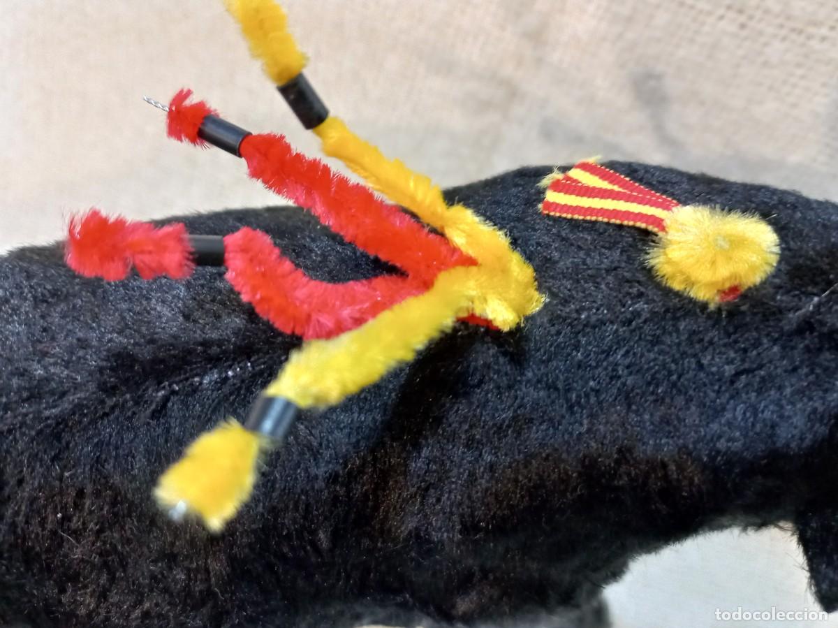 Tauromaquia: TORO &uml;MAR&Iacute;N&uml; 30cm (flocado-pelo) - Foto 9