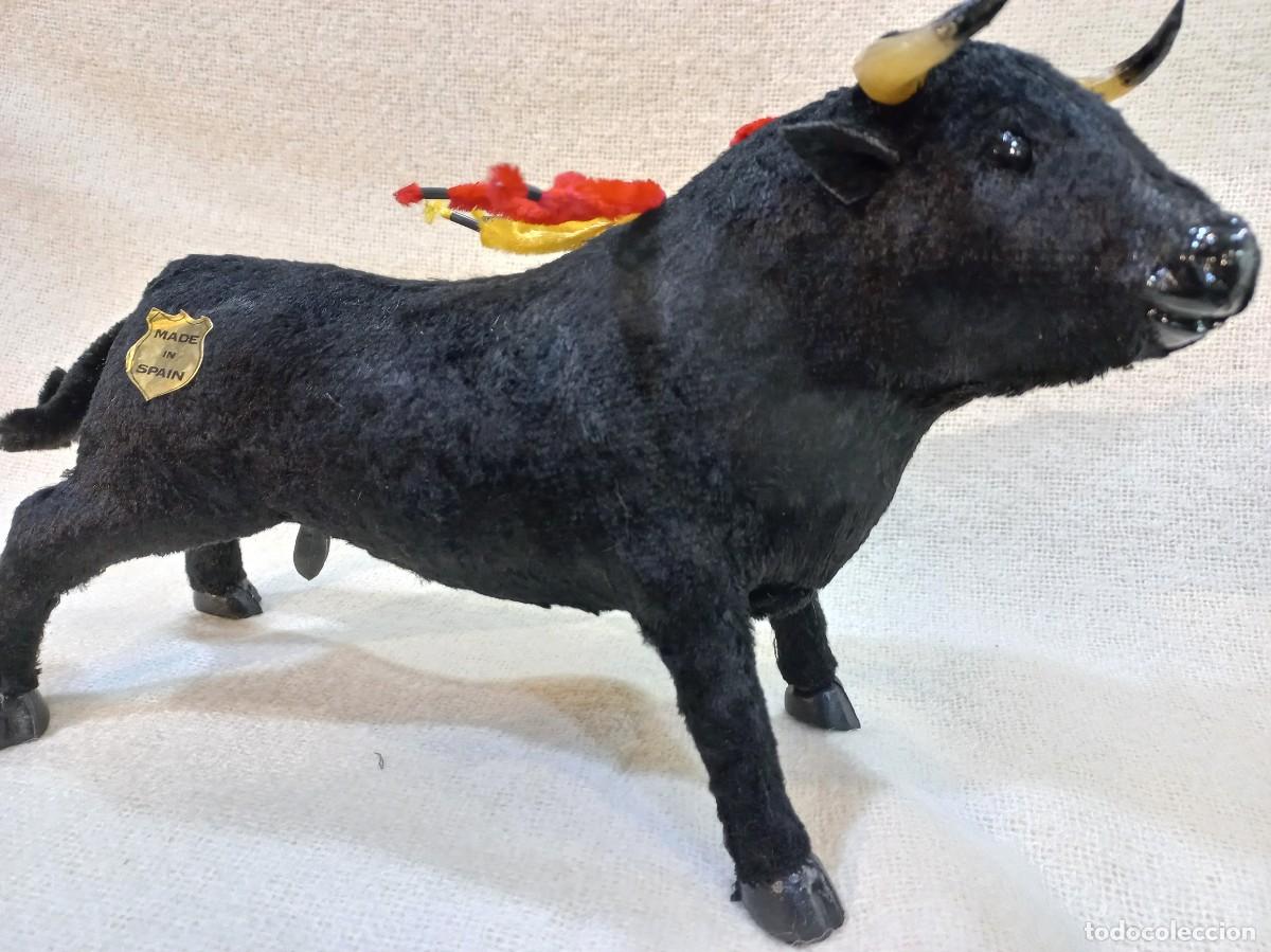 Tauromaquia: TORO &uml;MAR&Iacute;N&uml; 33cm (flocado-pelo) - Foto 2