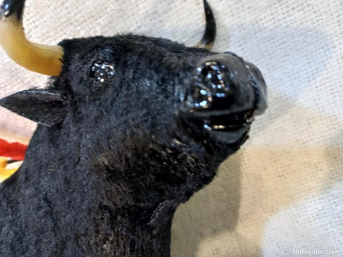 Tauromaquia: TORO &uml;MAR&Iacute;N&uml; 33cm (flocado-pelo) - Foto 4