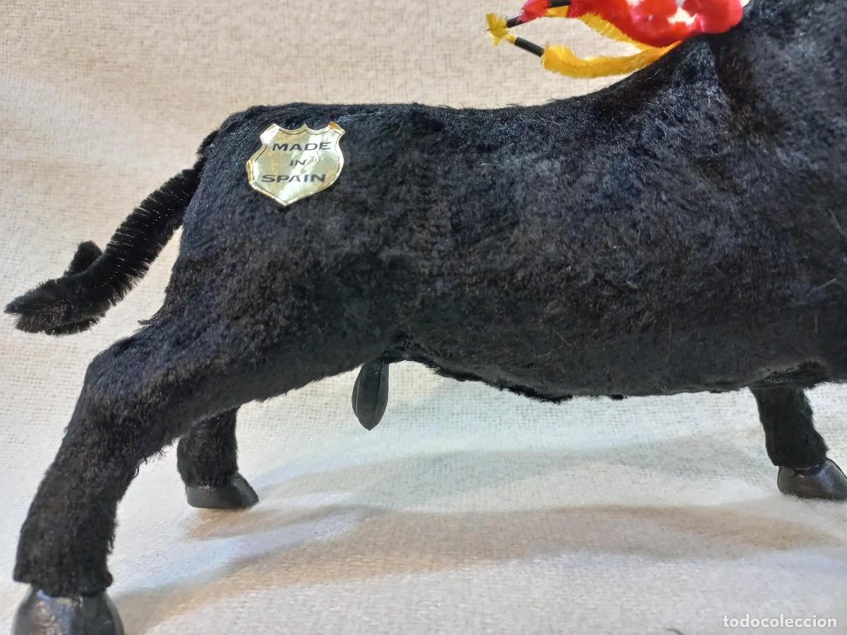 Tauromaquia: TORO &uml;MAR&Iacute;N&uml; 33cm (flocado-pelo) - Foto 5