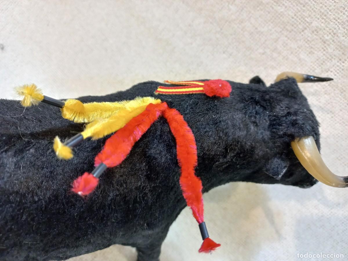 Tauromaquia: TORO &uml;MAR&Iacute;N&uml; 33cm (flocado-pelo) - Foto 8