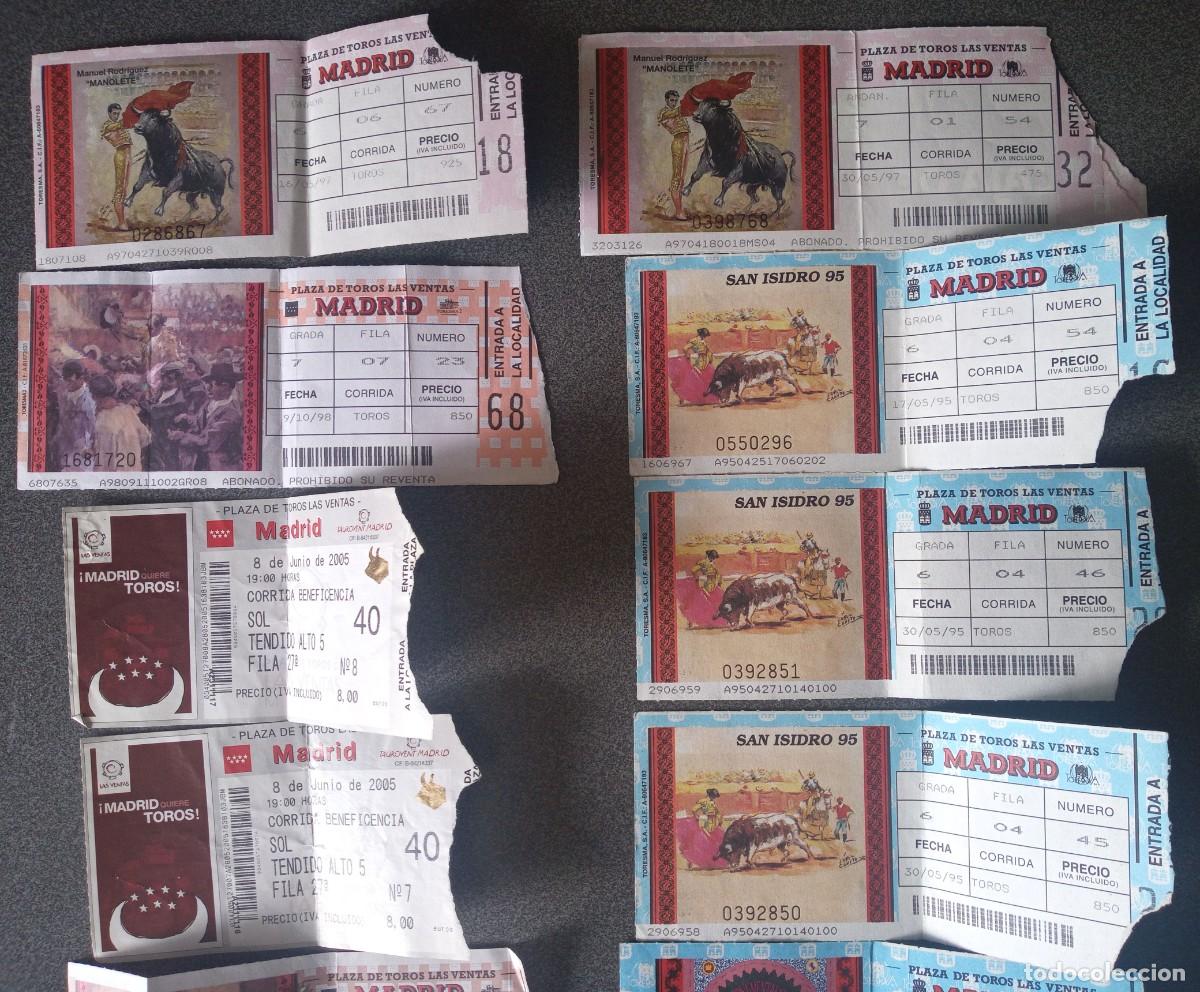 Tauromaquia: Lote entradas Toros Las Ventas - Foto 2
