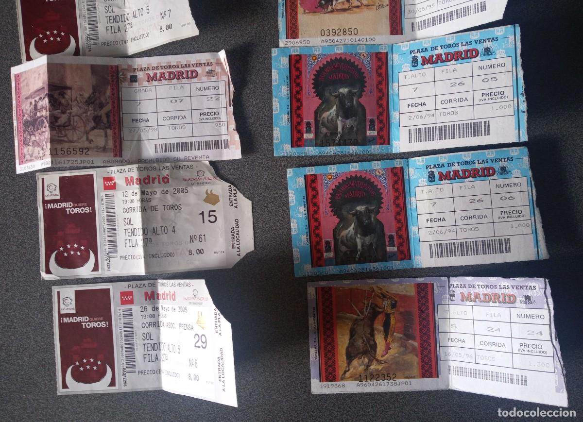 Tauromaquia: Lote entradas Toros Las Ventas - Foto 3