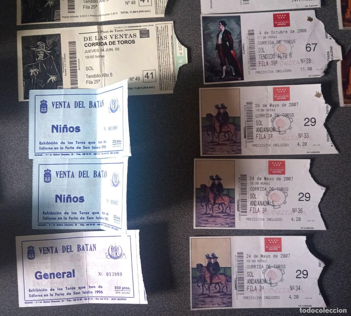 Tauromaquia: Lote entradas Toros Las Ventas - Foto 5